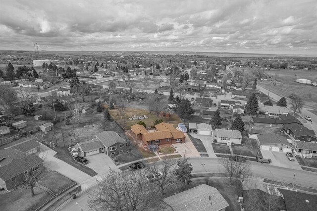 2030 12th Ave, Belle Fourche, SD 57717 - aerial view of residential area