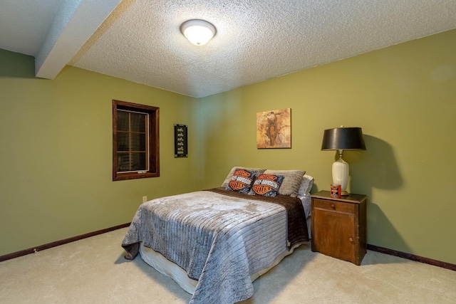 8510 Clarkson Rd, Rapid City, SD 57702 - bedroom featuring carpet, baseboards, and a textured ceiling