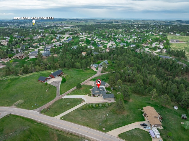8510 Clarkson Rd, Rapid City, SD 57702 - aerial overview of property's location