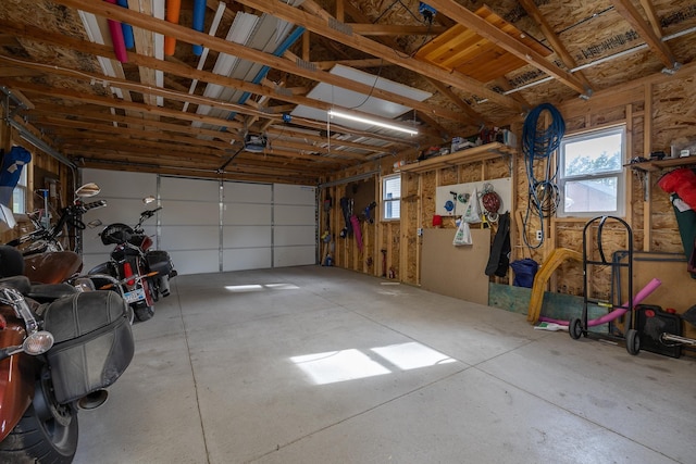 123 Gordon St, Custer, SD 57730 - garage featuring a garage door opener