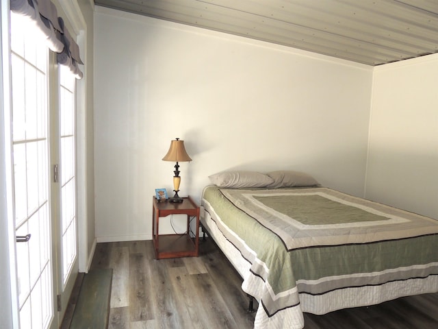 123 Gordon St, Custer, SD 57730 - bedroom featuring wood finished floors