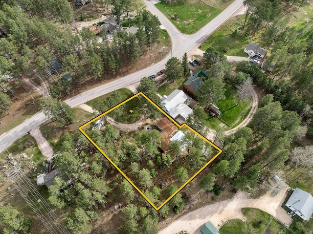 123 Gordon St, Custer, SD 57730 - view of property location with property boundaries highlighted
