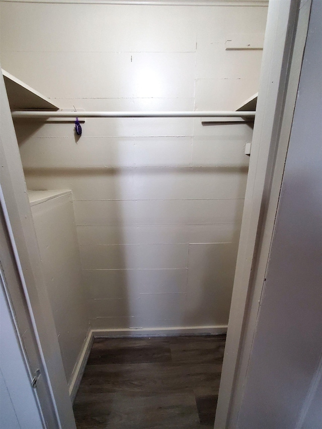 105 N Washington St, Edgemont, SD 57735 - walk in closet with wood finished floors