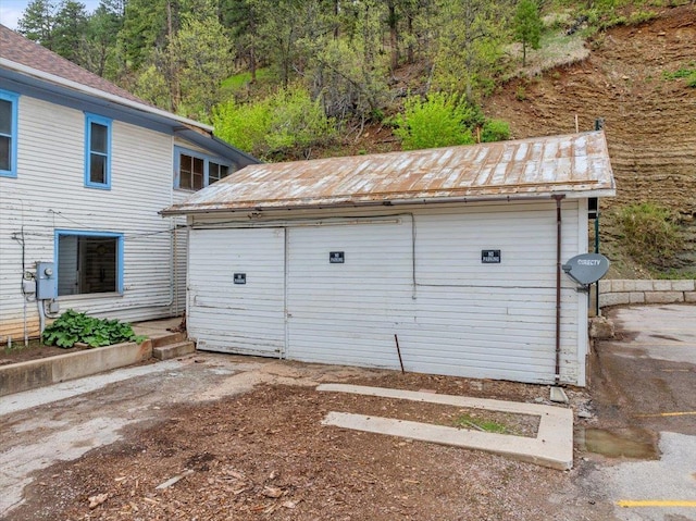 308 Main St, Deadwood, SD 57732 - view of detached garage