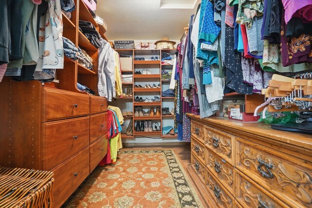18977 Black Angus Ln, Belle Fourche, SD 57717 - spacious closet featuring wood finished floors