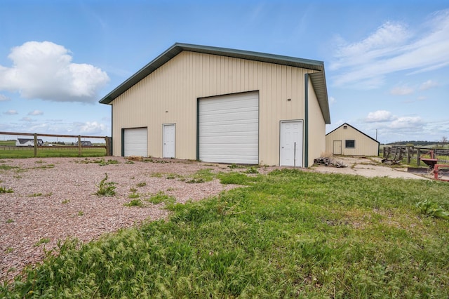 18977 Black Angus Ln, Belle Fourche, SD 57717 - view of detached garage