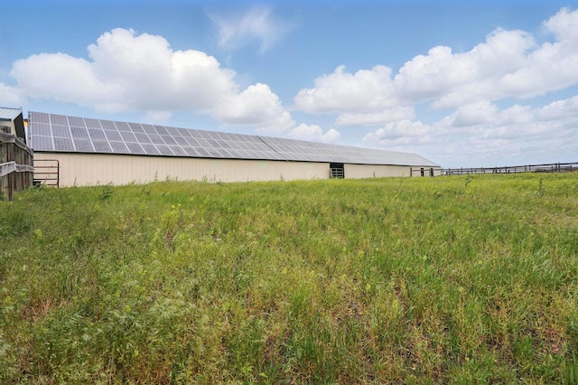 18977 Black Angus Ln, Belle Fourche, SD 57717 - view of yard featuring a pole building and an outdoor structure
