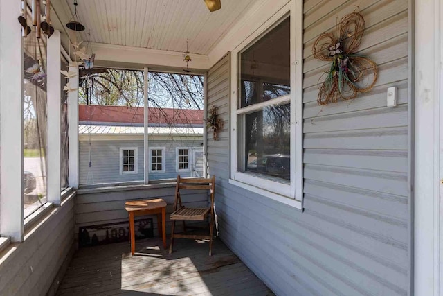 1007 Elkhorn St, Belle Fourche, SD 57717 - view of wooden terrace