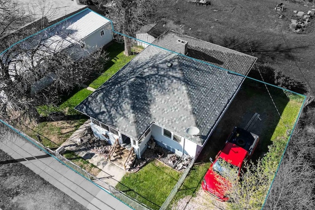 1007 Elkhorn St, Belle Fourche, SD 57717 - aerial view of property and surrounding area