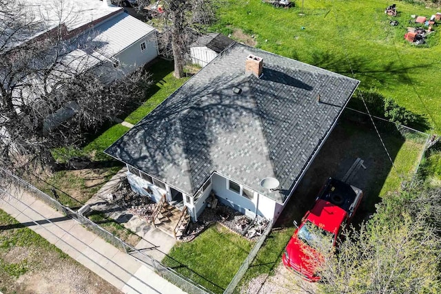 1007 Elkhorn St, Belle Fourche, SD 57717 - aerial view of property and surrounding area