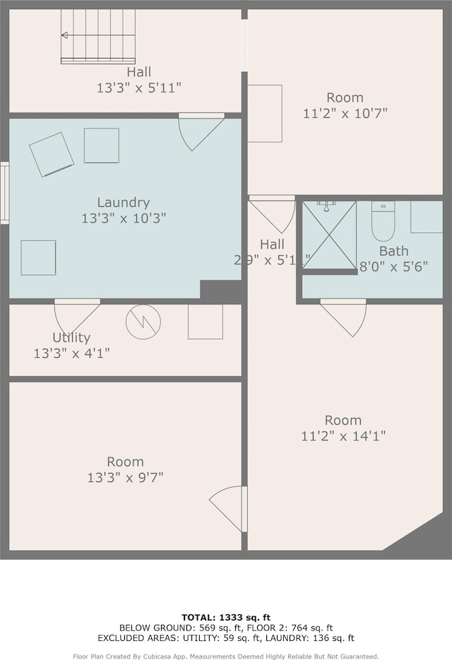 1007 Elkhorn St, Belle Fourche, SD 57717 - room layout