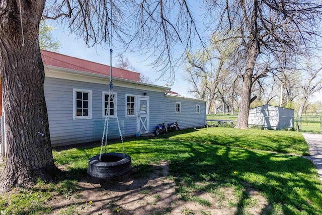 1007 Elkhorn St, Belle Fourche, SD 57717 - view of rear view of property
