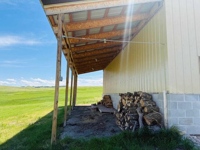 10226 Buena Vista Ln, Belle Fourche, SD 57717 - view of green lawn with a view of rural / pastoral area