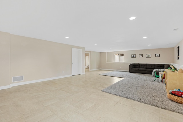 6212 Poppy Ct, Rapid City, SD 57702 - living area featuring recessed lighting and baseboards