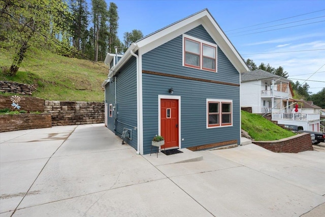 30 Adams St, Deadwood, SD 57732 - view of front of property featuring a patio area and driveway