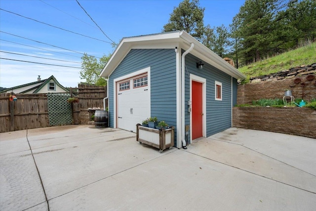 30 Adams St, Deadwood, SD 57732 - view of detached garage
