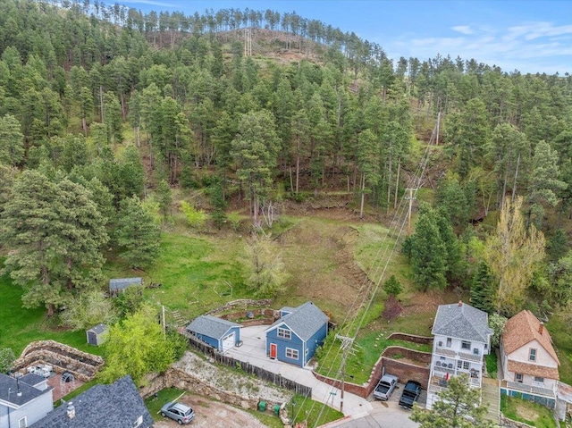 30 Adams St, Deadwood, SD 57732 - bird's eye view of a forest