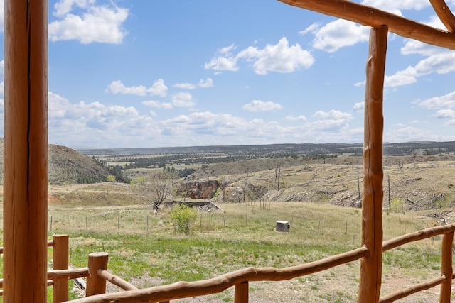 28013 Cascade Rd, Hot Springs, SD 57747 - view of yard with a rural view