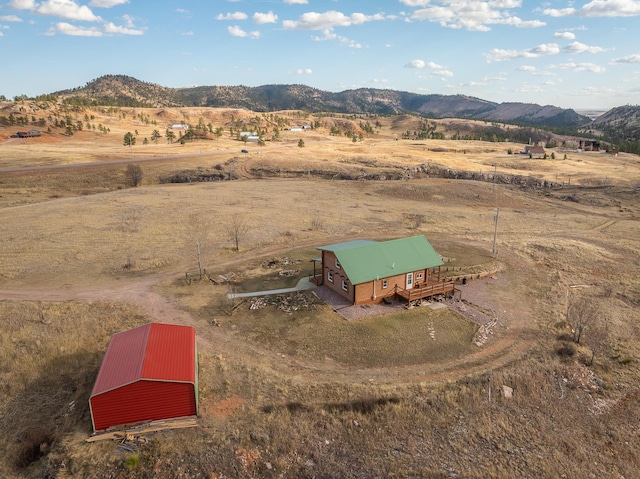 28013 Cascade Rd, Hot Springs, SD 57747 - mountain view with rural landscape