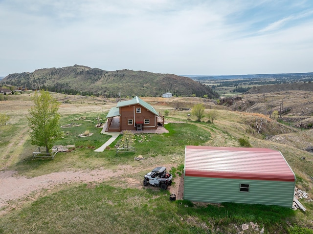 28013 Cascade Rd, Hot Springs, SD 57747 - bird's eye view of mountains