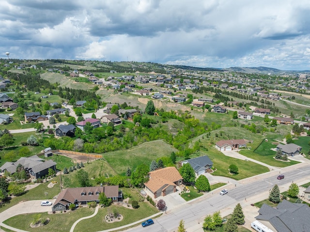 342 Enchantment Rd, Rapid City, SD 57701 - aerial view of property and surrounding area featuring nearby suburban area