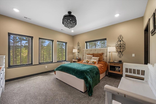 3135 American Eagle Rd, Spearfish, SD 57783 - carpeted bedroom with recessed lighting and baseboards