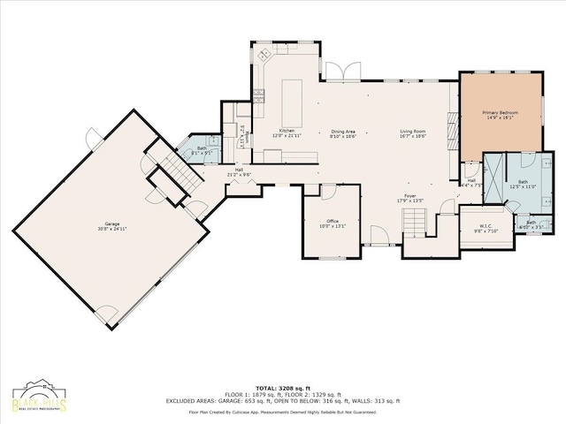 3135 American Eagle Rd, Spearfish, SD 57783 - property floor plan