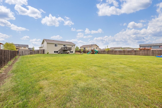 491 Freude Ln, Box Elder, SD 57719 - view of yard with a playground