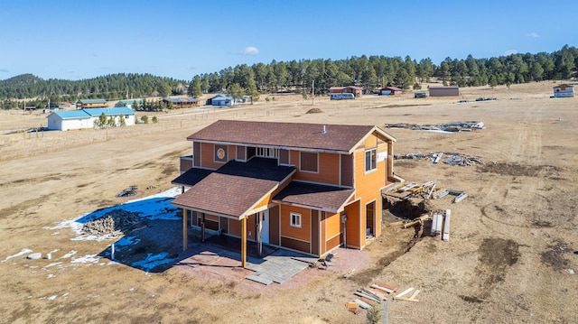 25426 Sidney Park Rd, Custer, SD 57730 - view from above of property with a forest