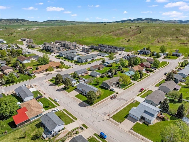 1006 S 33rd St, Spearfish, SD 57783 - aerial view of residential area with a mountainous background