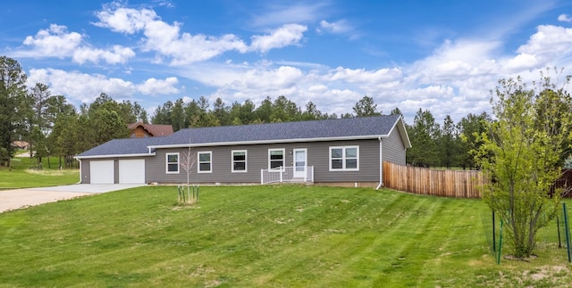 151 Surrey Ln, Custer, SD 57730 - ranch-style house with an attached garage and driveway