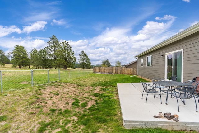 151 Surrey Ln, Custer, SD 57730 - view of yard featuring a patio area