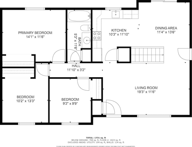 3111 Dry Creek Rd, Rapid City, SD 57703 - home floor plan
