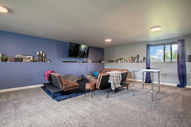6794 Abelia St, Rapid City, SD 57703 - carpeted living room featuring baseboards