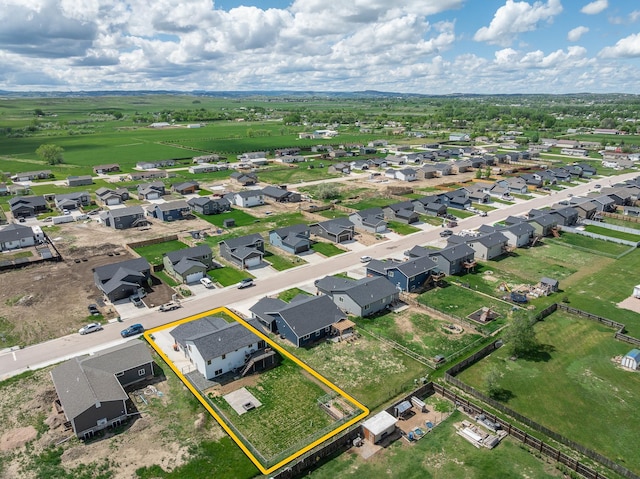 6794 Abelia St, Rapid City, SD 57703 - aerial view of residential area with property boundaries highlighted