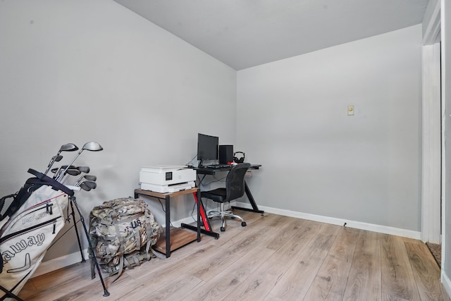 4425 Bronco Ln, Rapid City, SD 57701 - office with wood finished floors and baseboards