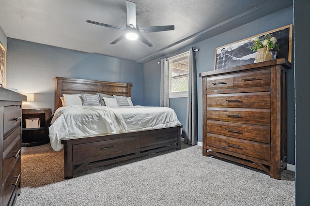 4425 Bronco Ln, Rapid City, SD 57701 - carpeted bedroom featuring ceiling fan and baseboards