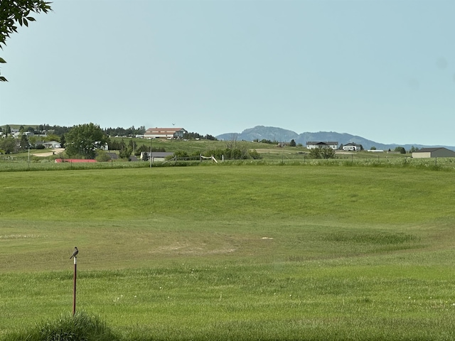 13B Statesboro Dr, Belle Fourche, SD 57717 - view of home's community with a mountain view and a view of countryside