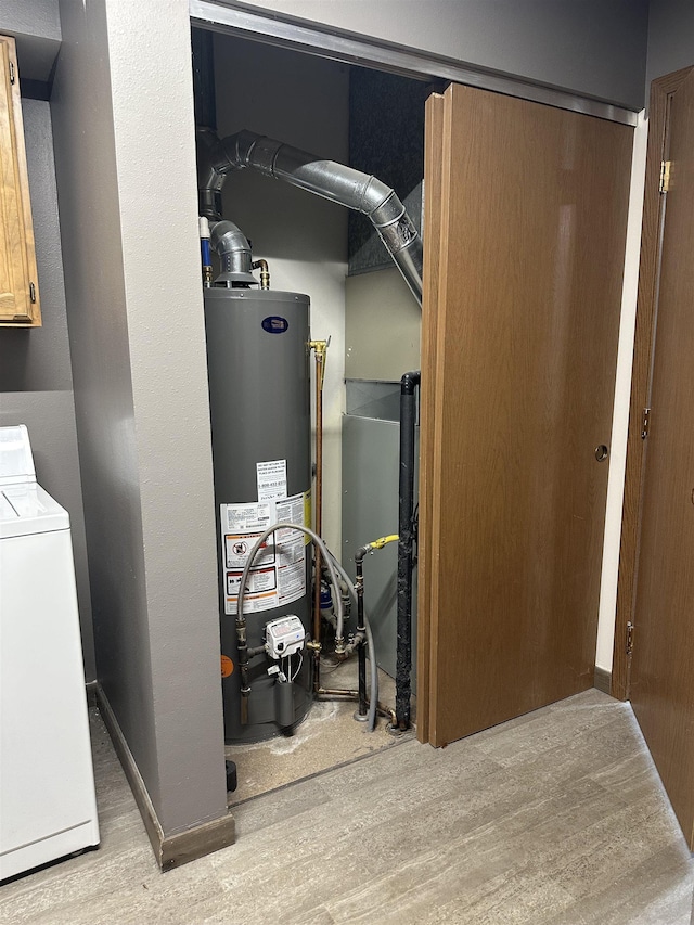 13B Statesboro Dr, Belle Fourche, SD 57717 - utilities with washer / dryer and water heater