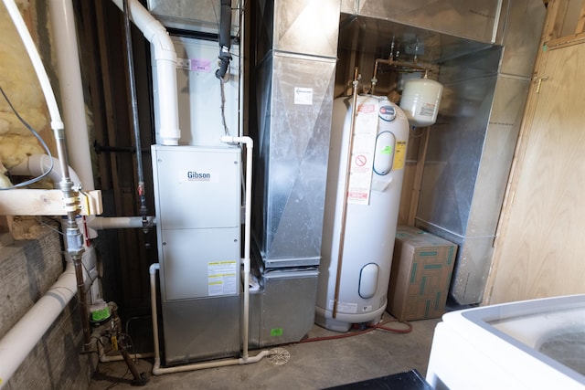 752 Bear Tooth Ct, Box Elder, SD 57719 - utility room with water heater