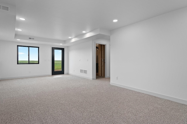 13439 Frontier Loop, Piedmont, SD 57769 - unfurnished room featuring light carpet, recessed lighting, and baseboards