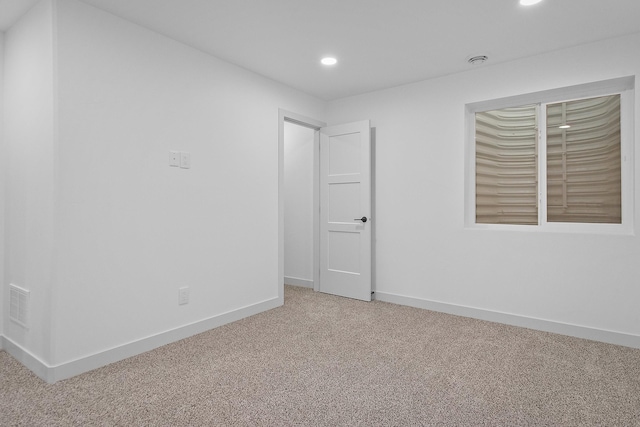 13439 Frontier Loop, Piedmont, SD 57769 - empty room featuring light colored carpet, recessed lighting, and baseboards