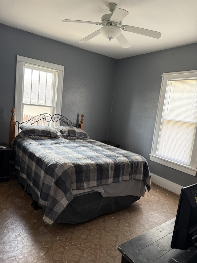 304 6th Ave, Edgemont, SD 57735 - bedroom with a ceiling fan