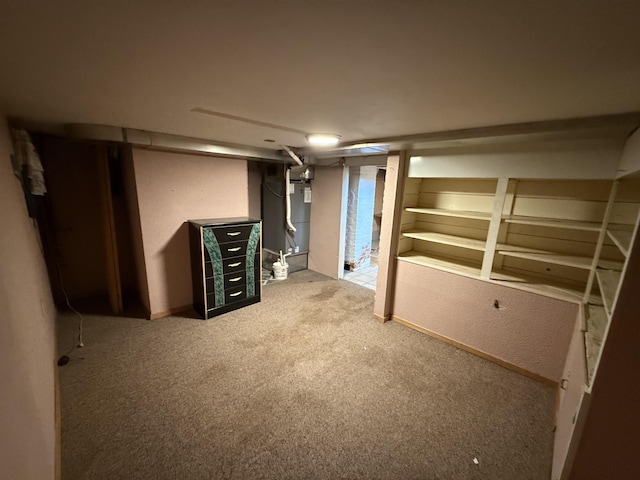 304 6th Ave, Edgemont, SD 57735 - finished basement with carpet floors and heating unit