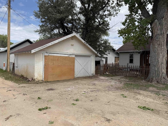 304 6th Ave, Edgemont, SD 57735 - view of detached garage