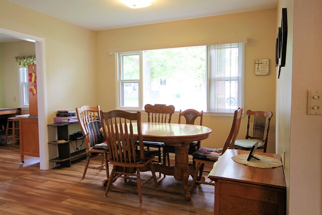 1033 Boulevard St, Sturgis, SD 57785 - dining room with light wood finished floors
