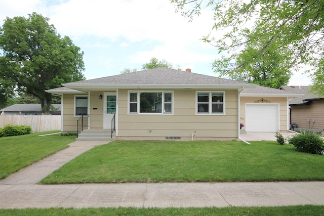 1033 Boulevard St, Sturgis, SD 57785 - view of front facade with a garage, a chimney, and roof with shingles