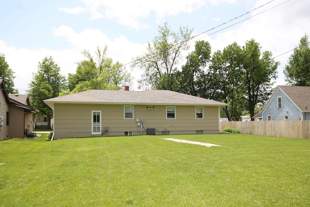 1033 Boulevard St, Sturgis, SD 57785 - back of house featuring central AC