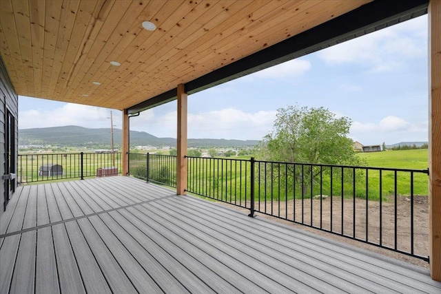 2431 Malibu Loop, Sturgis, SD 57785 - deck with a mountain view
