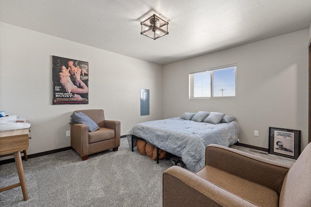 24005 Bridle Ridge Ct, Rapid City, SD 57701 - bedroom with light colored carpet and electric panel